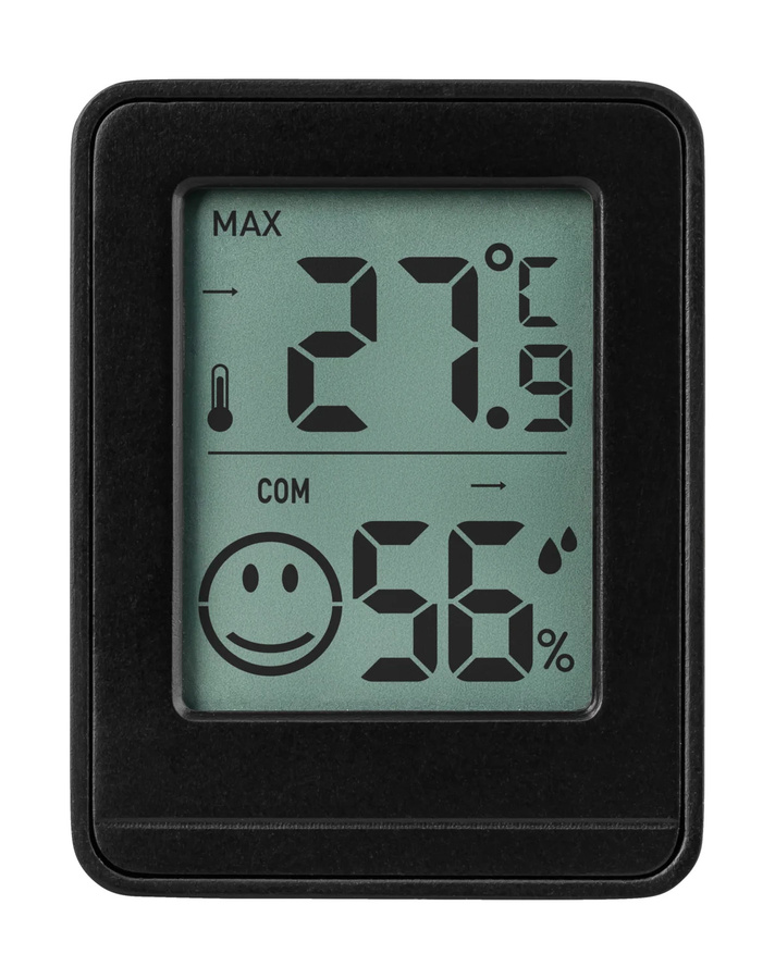 LIVARNO Thermo-Hygrometer, 3 Stück, schwarz - Bild 2