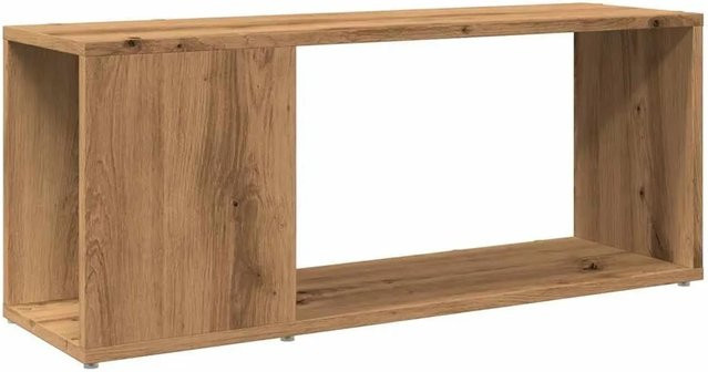 vidaXL TV-Schrank Artisan-Eiche in Braun, B/T/H: 80 x 24 x 32 cm - Bild 1
