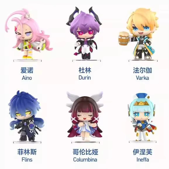 Pop Mart Genshin Impact Neujahrs-Veranstaltung Q-Version Blind Box, Anime-Figuren, Einzelfigur - Bild 2