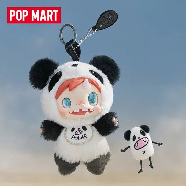 POP MART POLAR-Monster Baby Serie Plüsch Anhänger Ver.1 Blind Box Mystery Box Multicolor - Bild 1