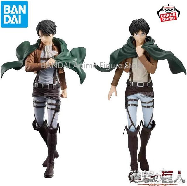 BANDAI BANPRESTO Attack on Titan Eren Jaeger Grandista Actionfigur - Bild 1