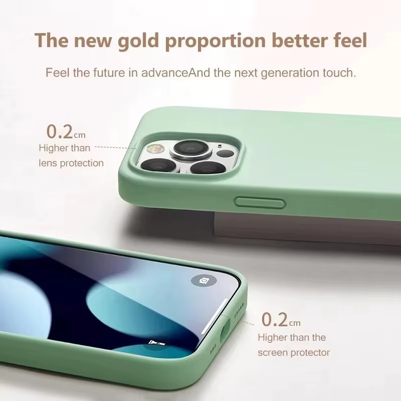 Apple Original Silikon Schutzhülle für iPhone 17 Pro Max, iPhone 17 Pro und iPhone 17 Air in Blau - Bild 1