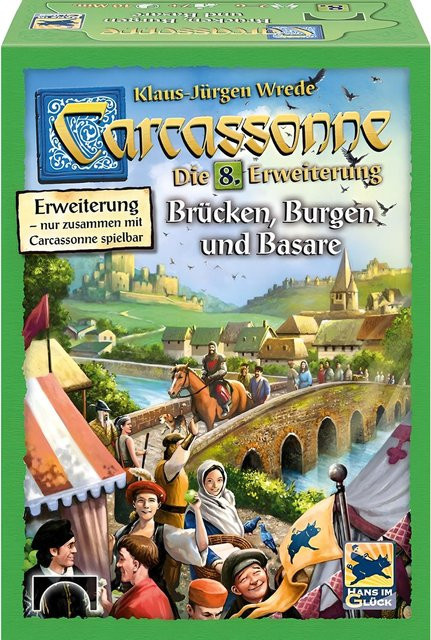 Schmidt Spiele Carcassonne Brücken, Burgen und Basare - Bild 1