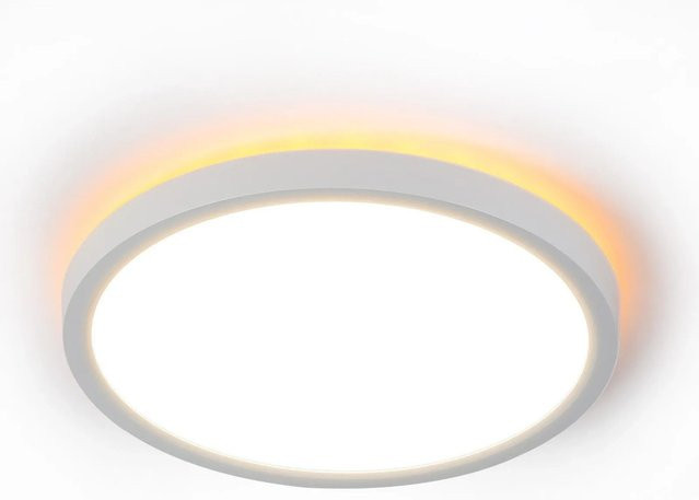 NETTLIFE LED Deckenleuchte aus Kunststoff in Weiß, dimmbar, quadratisch - Bild 1
