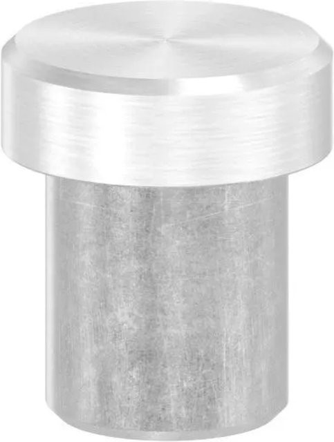 FeNau Einsteckkappe aus Edelstahl V2A in Silber für Rohre mit 12,0 mm Durchmesser und 1,5 mm Wandstärke zum Einkleben - Bild 1
