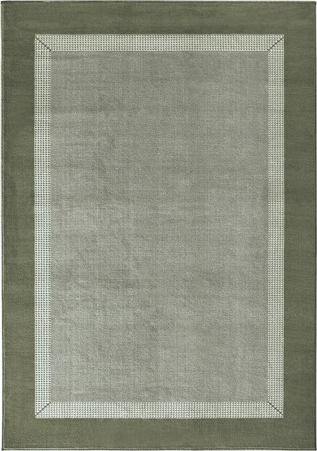 NYVI Teppich Basic Grün, strapazierfähig und pflegeleicht, B/H: 80 x 400 cm - Bild 1