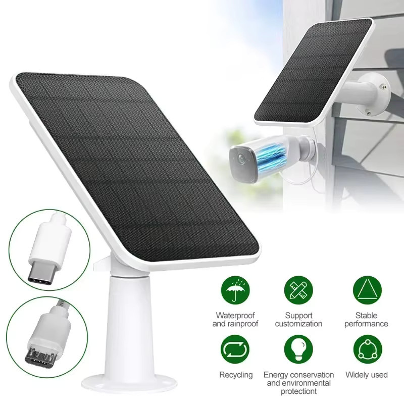 Eufy 4W Solarpanel mit Wandhalterung und 3 Meter langem Ladekabel für EufyCam 2, 2 Pro, 2C und 2C Pro - Bild 4