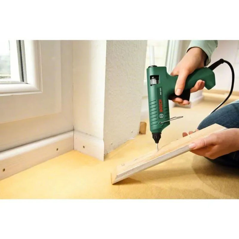 Bosch Heißklebepistole PKP 18 E in Grün mit 200 W und 11 mm Klebestab-Durchmesser - Bild 3