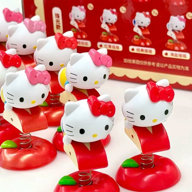 Moetch Hello Kitty Apple-Serie, Blindbox, Desktop-Ornament, Spielzeug - Bild 1