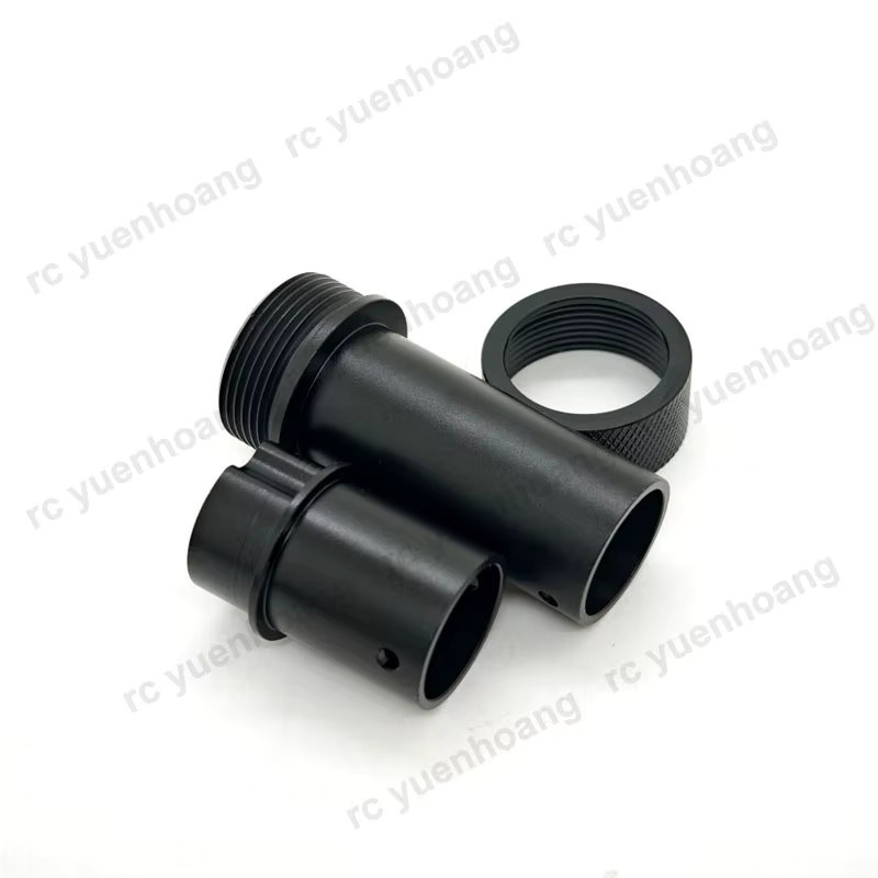 YUENHOANG Carbon Rohr Stecker Quick-Release Kit für RC Drone Rahmen, Aluminium Legierung, Schwarz, D20mm - Bild 2