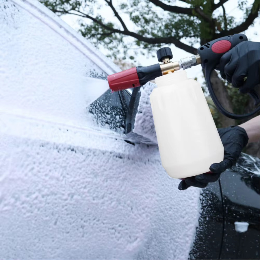 VIBRATITE Carwash Weithalsflasche in Weiß mit 1l Füllmenge - Bild 1