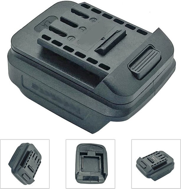 Batterie Adapter DIY Kabel Stecker Konverter für Makita Akkus BL1830 BL1840 BL1850 in Schwarz - Bild 1