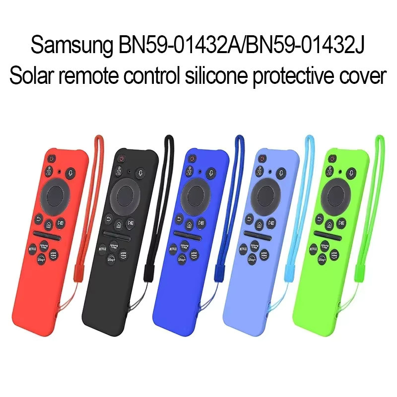 Silikon Fernbedienungs-Schutzhülle für Samsung Smart TV Fernbedienungen in Grün - Bild 2