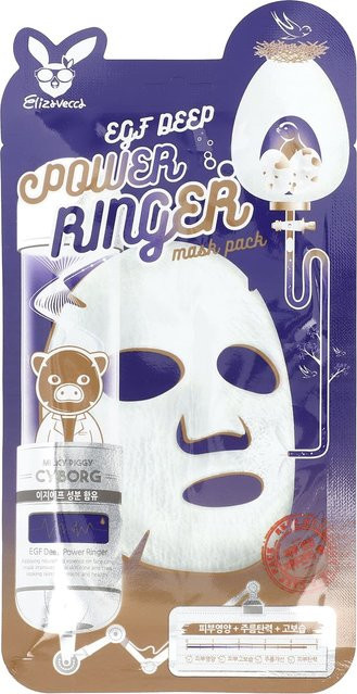 Elizavecca Egf Deep Power Ringer Beauty Mask Pack, 23 ml, Hyaluronsäure - Bild 1