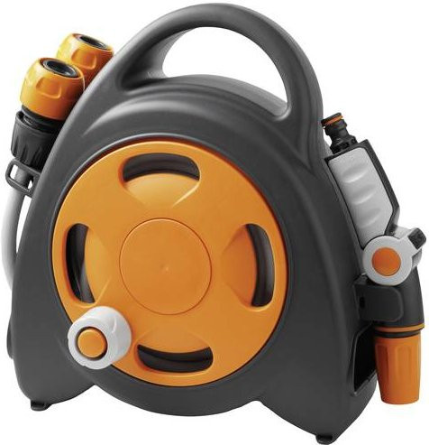 G.F. Garden Aquabag mini Schlauchtrommel in Orange mit 10m Schlauch - Bild 1