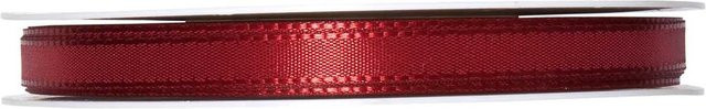 Halbach Taftband aus Polyester, Bordeaux, Breite: 0,8 cm, Länge: 10 m - Bild 1