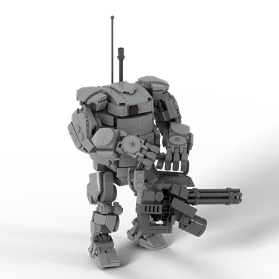 Gobricks Golem Hardsuit Mk2 Roboter Mechanischer Baustein Set ab 14 Jahren - Bild 2