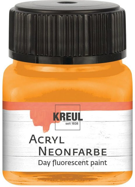 KREUL Acryl Neonfarbe Neon-Orange, 20 ml - Bild 1