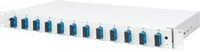 Digitus LWL-Spleißbox Patchpanel 12 Port SC DX OS2 in Grau und Weiß, 1 HE, 19 Zoll - Bild 1