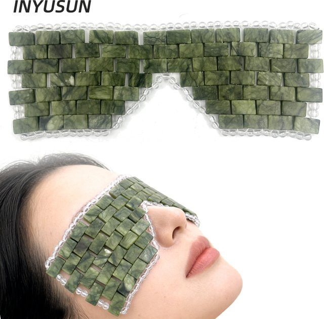 INYUSUN Jade-Augenmaske, Unisex, für Augen und Gesicht - Bild 1