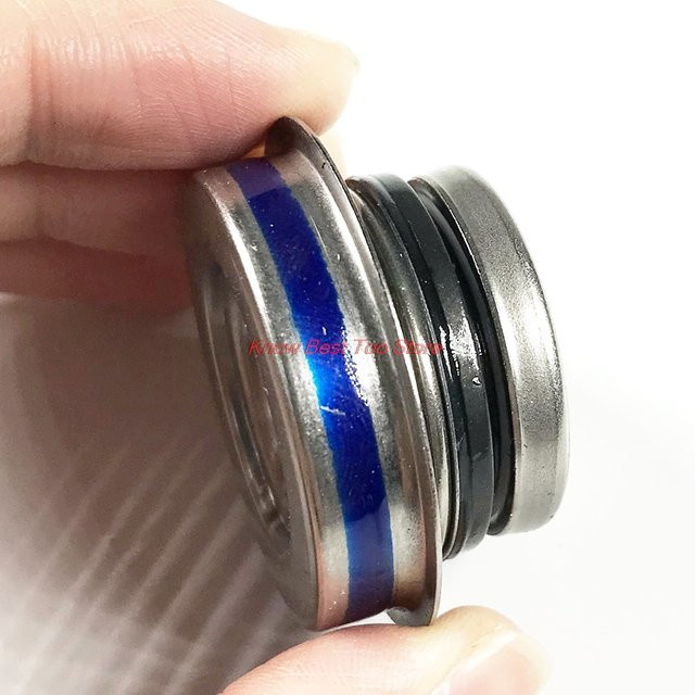 HAOYUNMA Einzelwasserpumpendichtung mit Einzelspiralfeder für mechanische Welle, Farbe: Silber - Bild 1