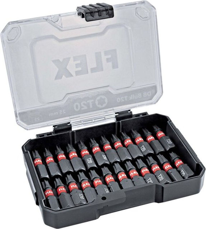 Flex DB Bulk T25 530491 Bit-Set in Schwarz - Bild 2