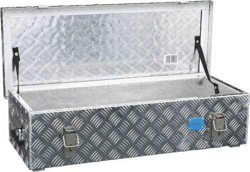 Alutec EXTREME 46 Riffelblechbox Aluminium Silber L x B x H: 82,2 x 32,5 x 21,0 cm - Bild 1