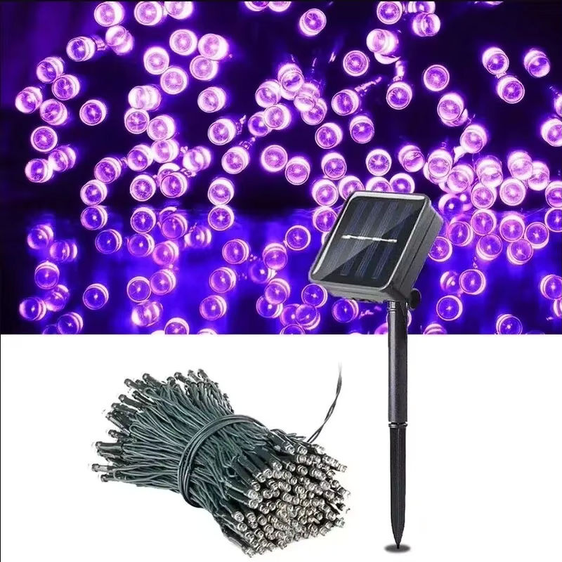 Wasserdichte Solar LED Lichterkette für Garten und Weihnachten in Multicolour RGB - Bild 4
