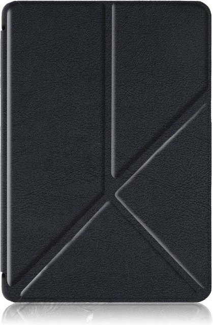 Schutzhülle für Kobo Nia N306 E-Reader im Cover-Stil mit faltbarem Ständer in Schwarz - Bild 1