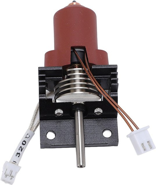 Fishine Vollmetall Integriertes Düsen-Hotend-Kit mit Keramik-Heizblock für K1 K1, 320 Grad Celsius, 600 mm/s, Mehrfarbig - Bild 1