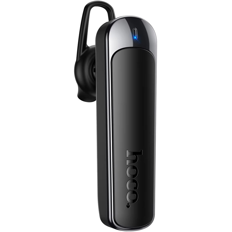 HOCO E201 ENC Bluetooth 6.0 Single Wireless-Kopfhörer mit Geräuschunterdrückung und Dual-Mikrofon in Schwarz oder Weiß - Bild 1