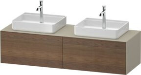 Duravit Waschtischunterschrank White Tulip in White, Breite: 160 cm, Tiefe: 55 cm, Höhe: 40,8 cm - Bild 1