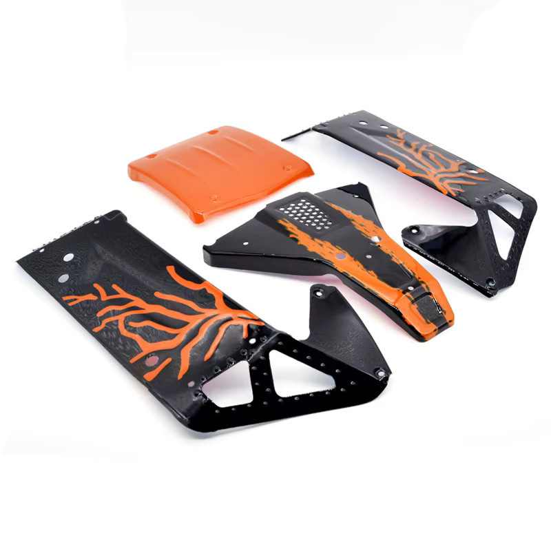 ZD Racing RC Auto Karosserie Kit, Zubehör, Orange, Bunt / Mehrfarbig, Kunststoff - Bild 2