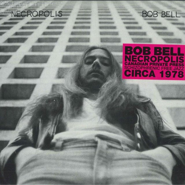 Bob Bell - Necropolis LP Schallplatte auf grauem Vinyl von Telephone Explosion Records (Rock, 2019) - Bild 1