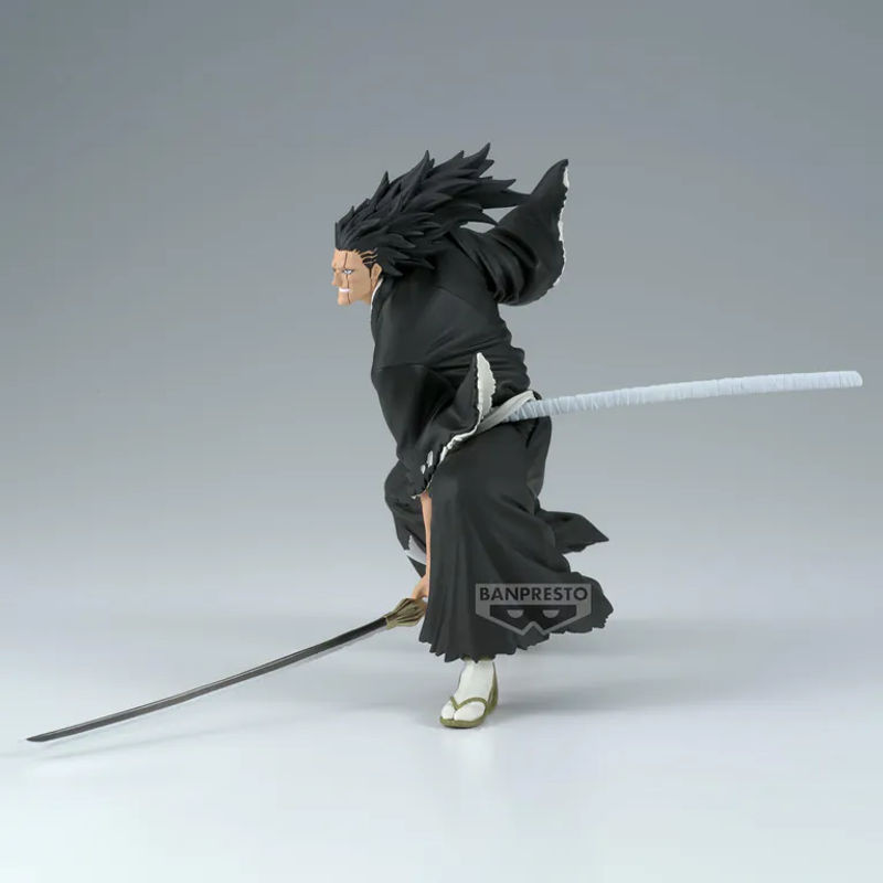 Banpresto Bleach Zaraki Kenpachi Vibration Star Figur in Schwarz aus Kunststoff - Bild 2