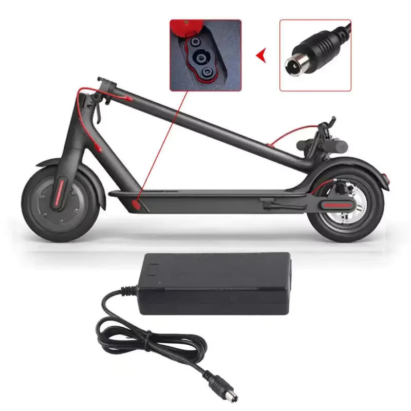 Xiaomi Ladegerät für M365 Ninebot S1 S2 S3 S4 Elektrische Roller in Schwarz - Bild 6