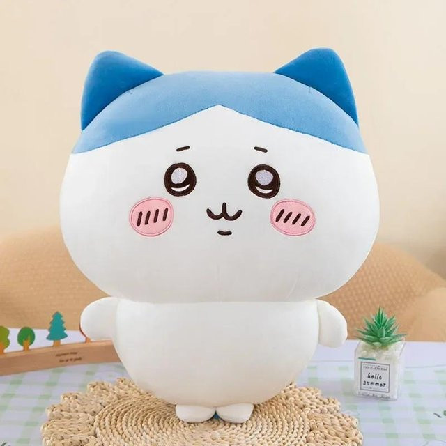 Usachi Jiyi Puppe Kawaii Plüschtier Selbstironischer Bär, 60cm, ab 3 Jahre - Bild 1