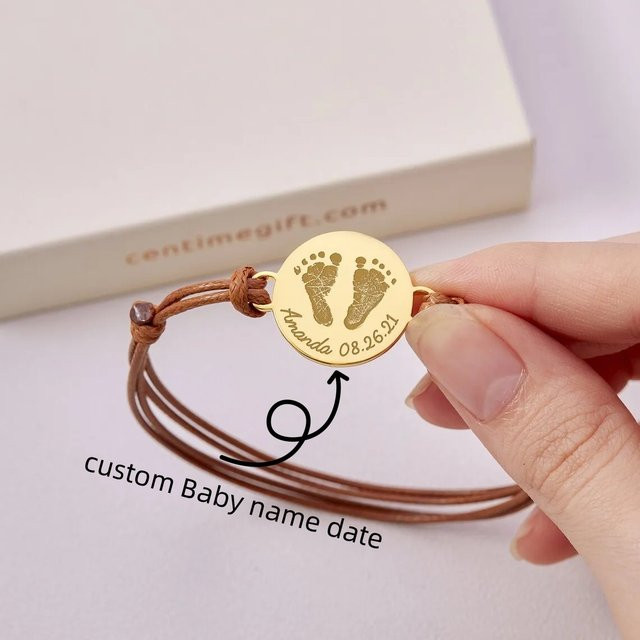 CEYAWEI Armband, Edelstahl, Damen, personalisiert - Bild 1