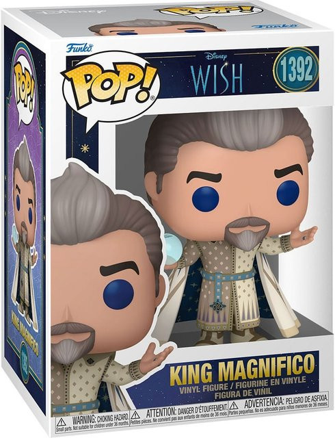 Funko Disney Wish König Magnifico, Einzelfigur, ab 3 Jahren - Bild 1