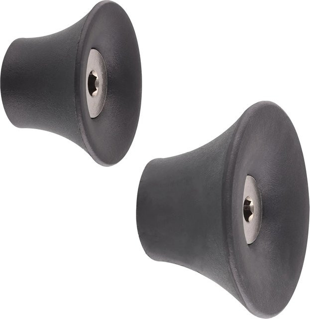 Wagner Wandhaken-Set Tulip WH 0300 Schwarz, 4 Stück - Bild 1