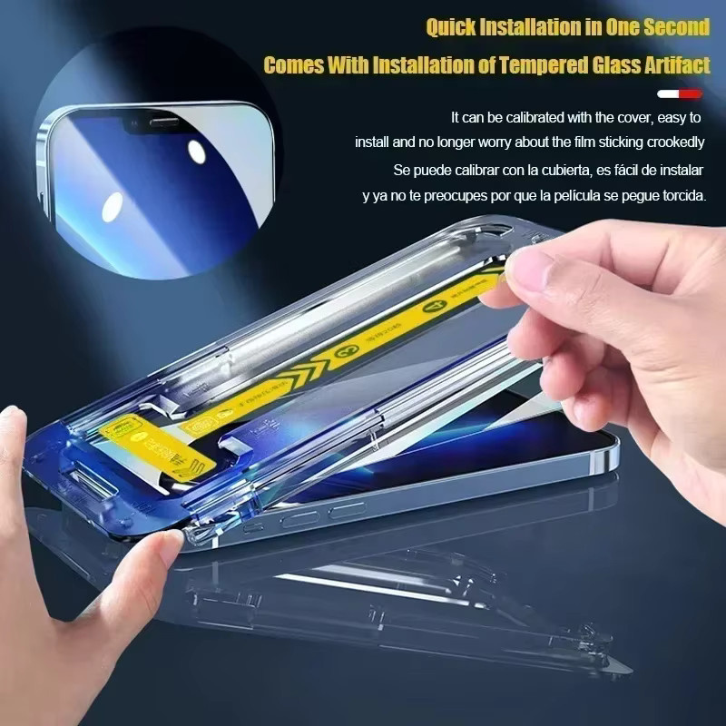 Samsung Galaxy A35 A36 A34 A33 A32 A31 A30S 4G 5G Anti-Spy Sichtschutz Displayschutzfolie aus gehärtetem Glas für eine staubfreie Installation - Bild 5