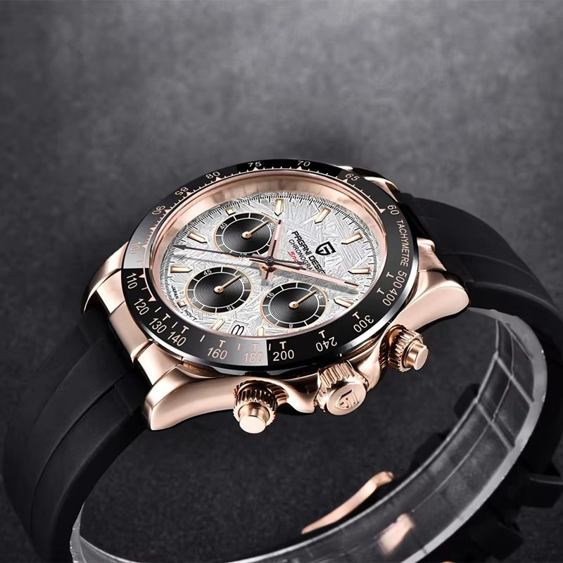 PAGANI DESIGN Chronograph, Quarz, Edelstahl, 40 mm, Herren - Bild 2