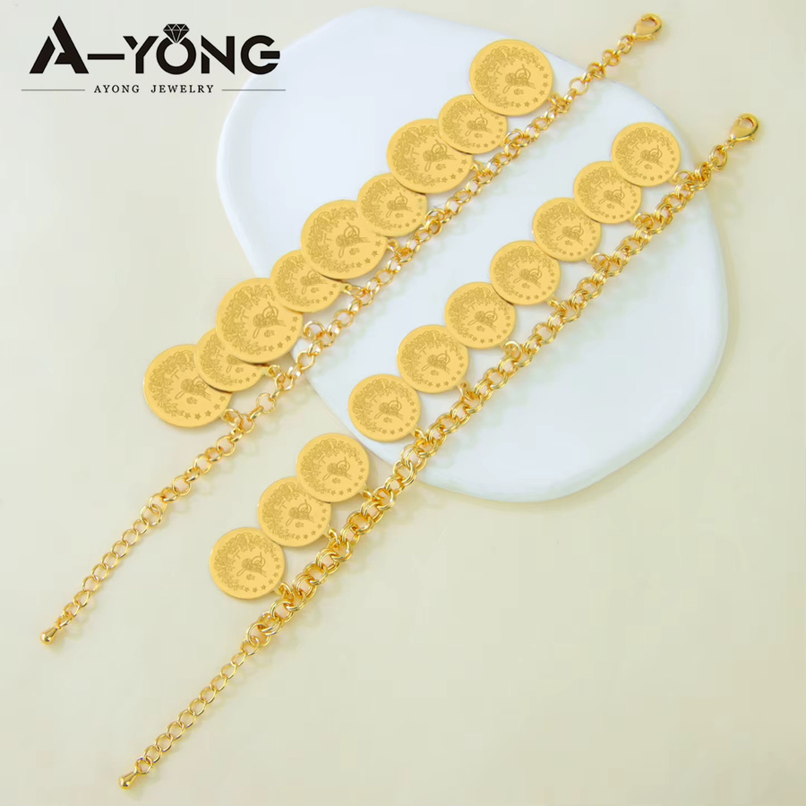 A-YONG AYONG JEWELRY Halskette Set, Gold, Damen - Bild 3