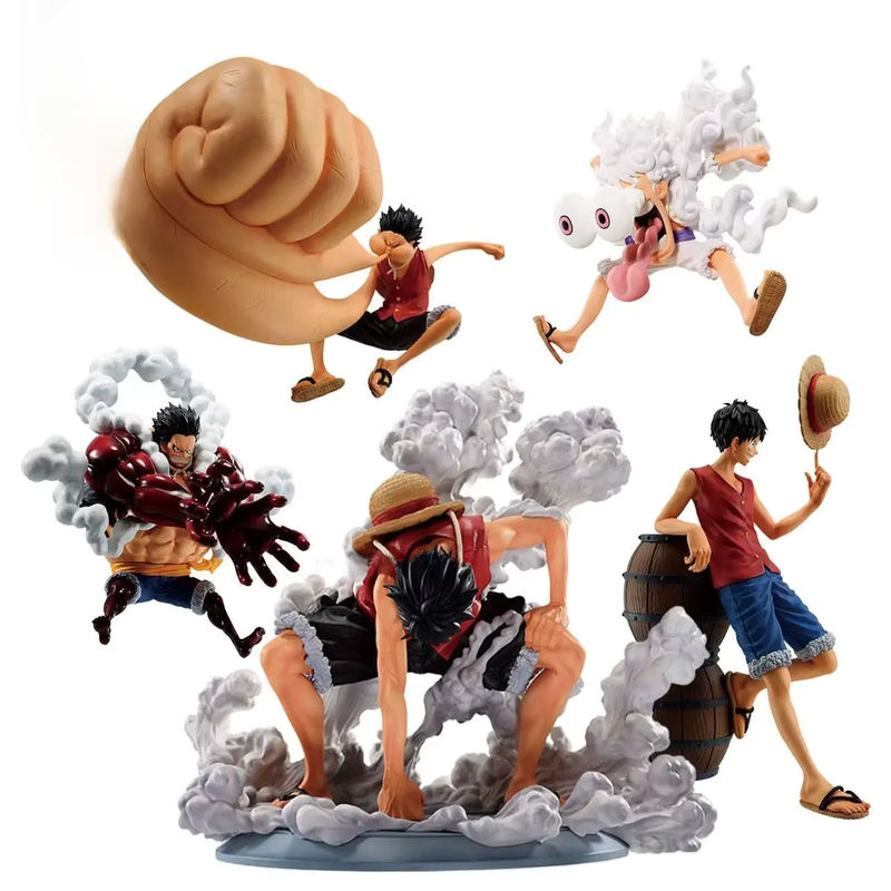 Bandai Ichiban Kuji One Piece 25th Anniversary of Animation Monkey D. Ruffy Anime-Modell in Mehrfarbig - Bild 7