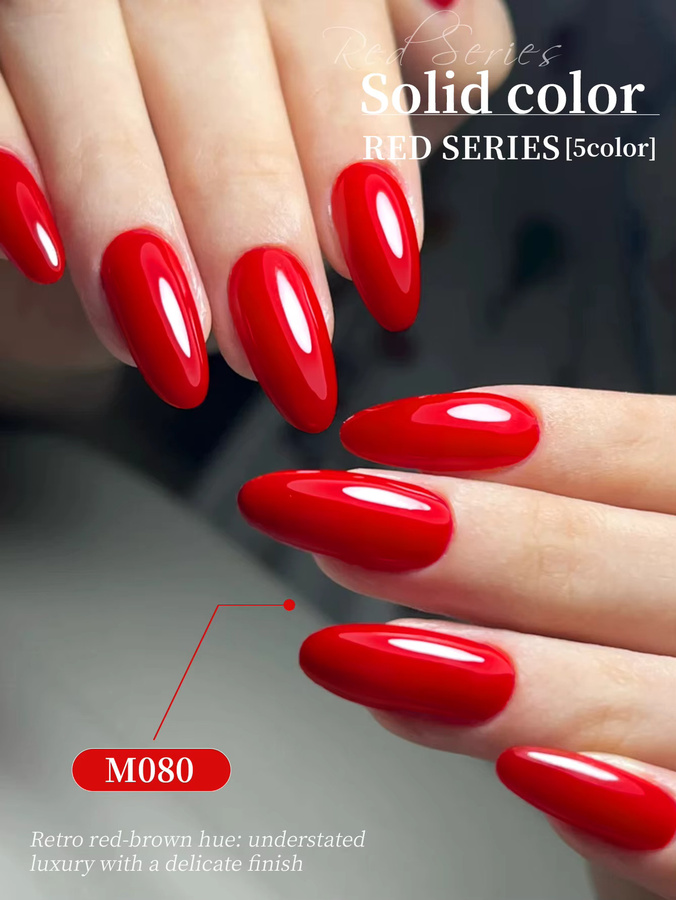 XEIJAYI Gel-Nagellack-Set Rote Serie, 15 ml, Glänzend - Bild 6