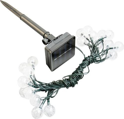 Insatech VO-501114 Solar-Lichterkette mit LED und Effektlicht, IP44, transparent - Bild 1