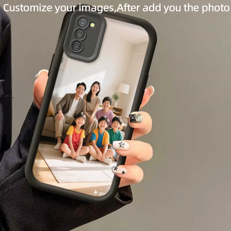 Individuelle Handyhülle mit eigenem Foto für Samsung Galaxy S21 S22 S23 S24 S25 Plus Ultra 5G S20 FE in Weiß - Bild 1