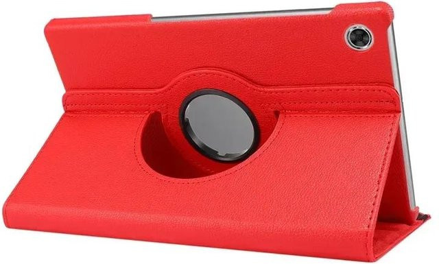 Samsung Galaxy Tab A9 Plus A9+ Hülle mit 360 Grad drehbarem Ständer in Rot - Bild 1