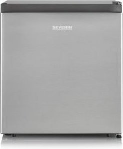 Severin Kühlbox KB 8878 Mini-Kühlschrank mit Kältefach, Silber, B: 50 cm, H: 44,5 cm, T: 46,8 cm - Bild 1