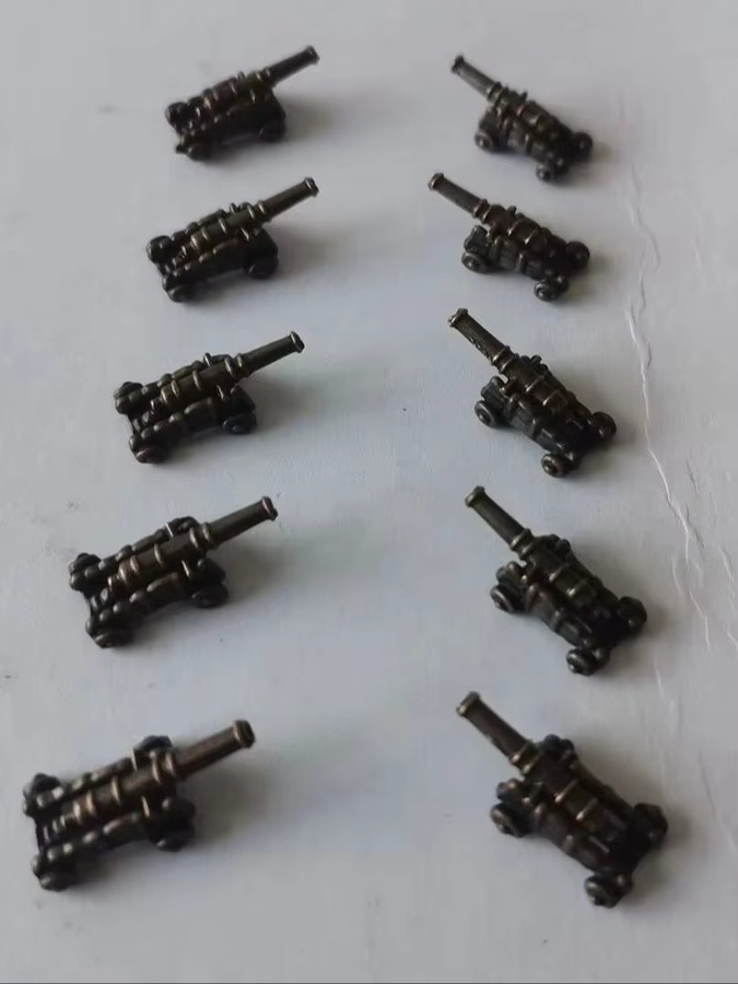 Honby Modell-Schiffsartillerie-Set aus Bronze, 10-teiliges Set - Bild 3